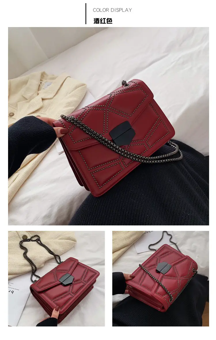 Black Korean Style Shoulder Bag for Women 2021 — feature 43