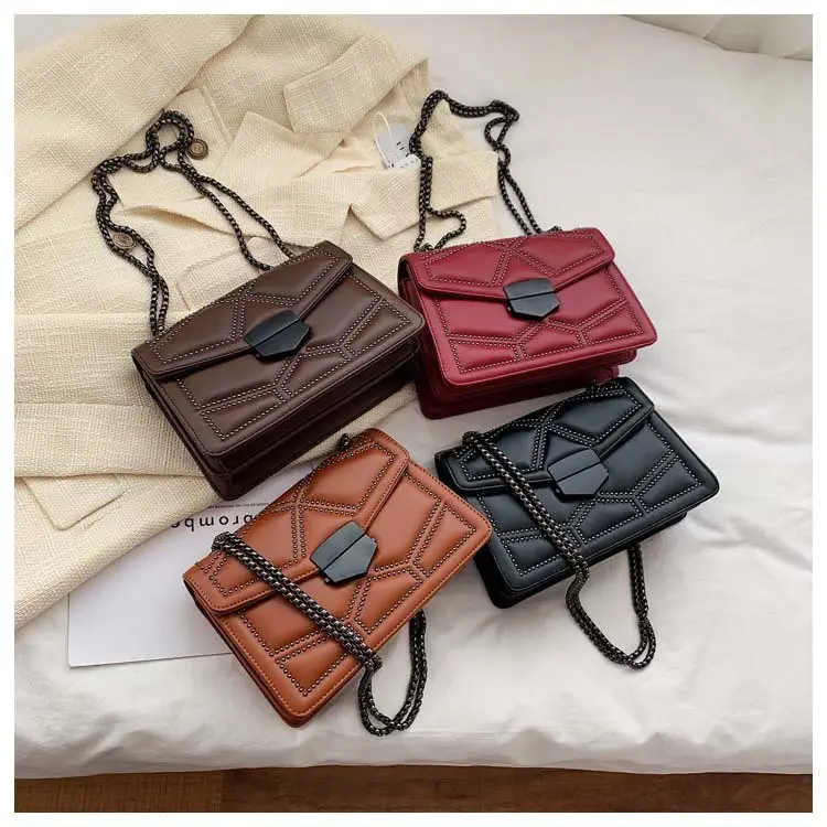 Black Korean Style Shoulder Bag for Women 2021 — feature 45