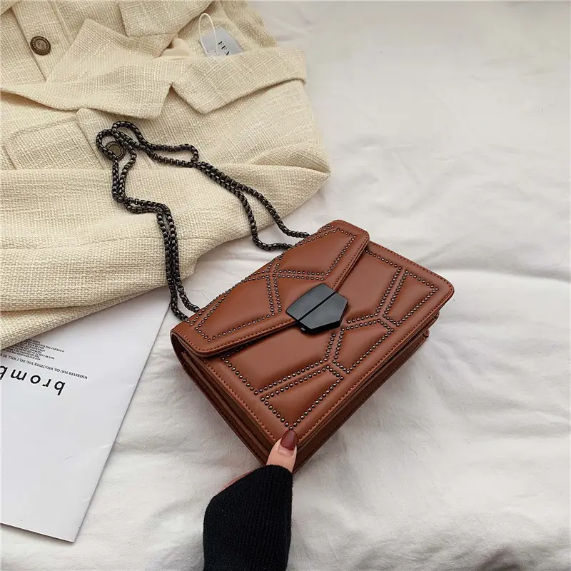 Black Korean Style Shoulder Bag for Women 2021 - Image 4