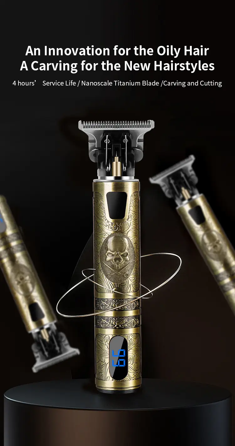 T9 Electric Hair Clipper with 3MM Blades & USB Cable — feature 11