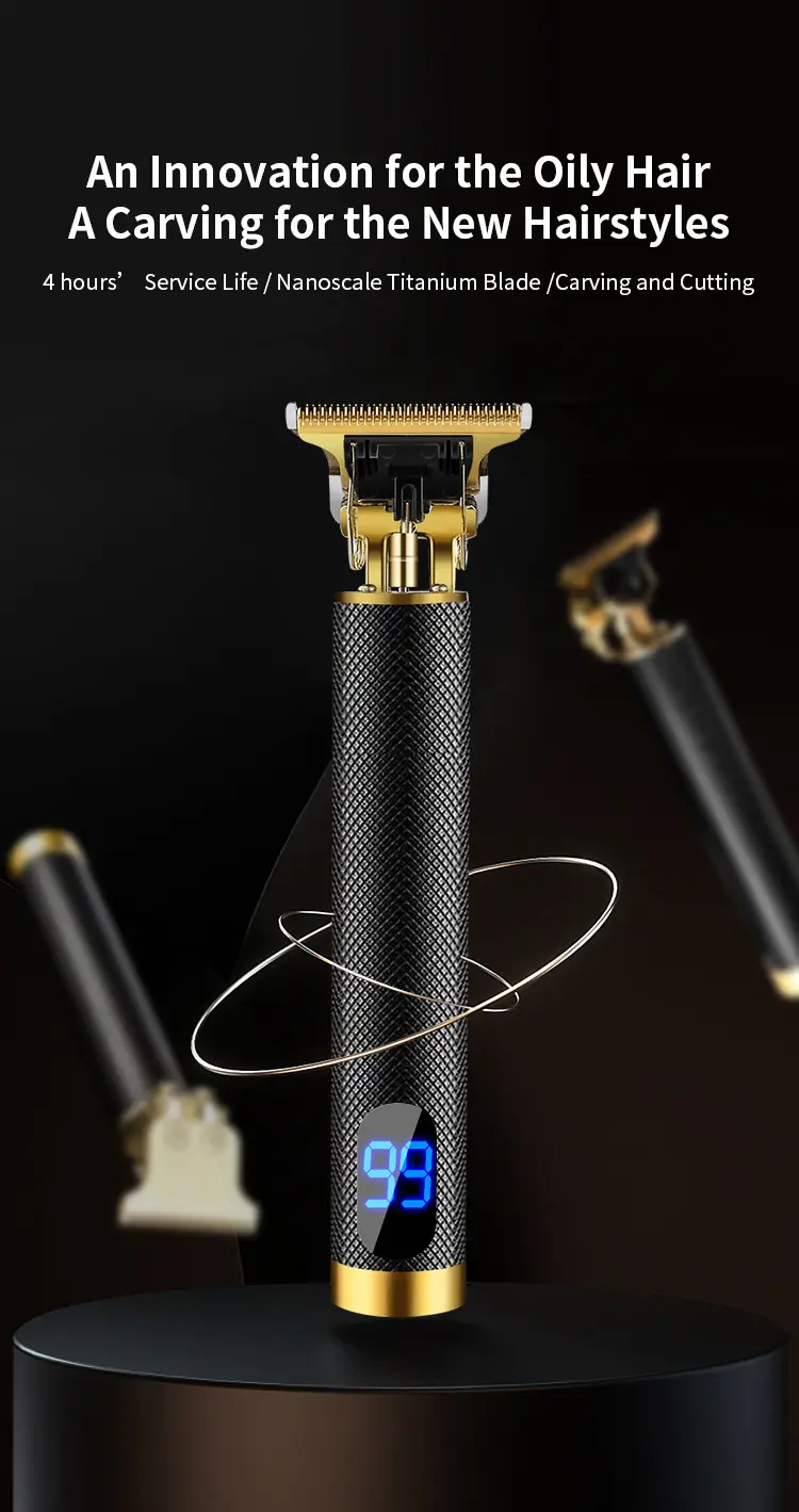 T9 Electric Hair Clipper with 3MM Blades & USB Cable — feature 2