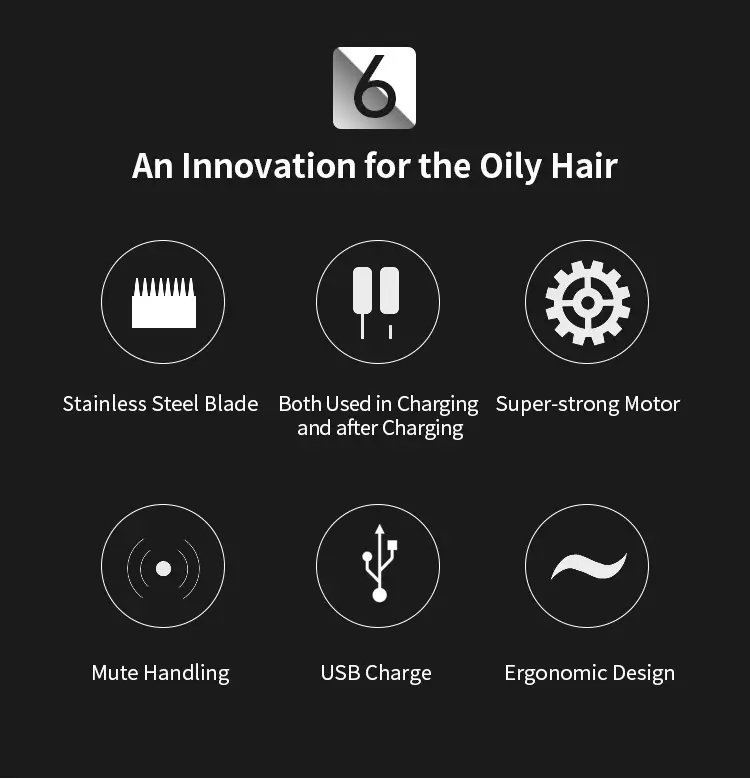 T9 Electric Hair Clipper with 3MM Blades & USB Cable — feature 3