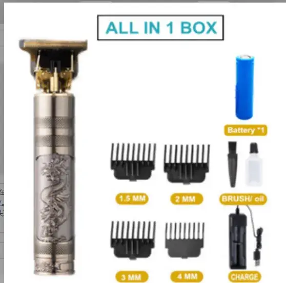 T9 Electric Hair Clipper with 3MM Blades & USB Cable - Image 19
