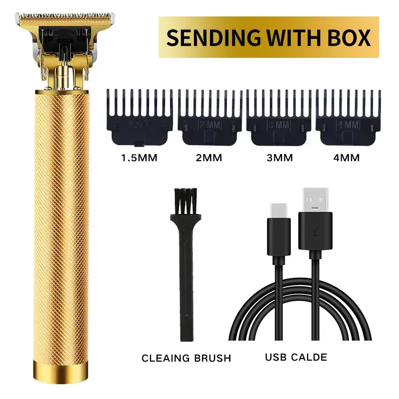 T9 Electric Hair Clipper with 3MM Blades & USB Cable - Image 24