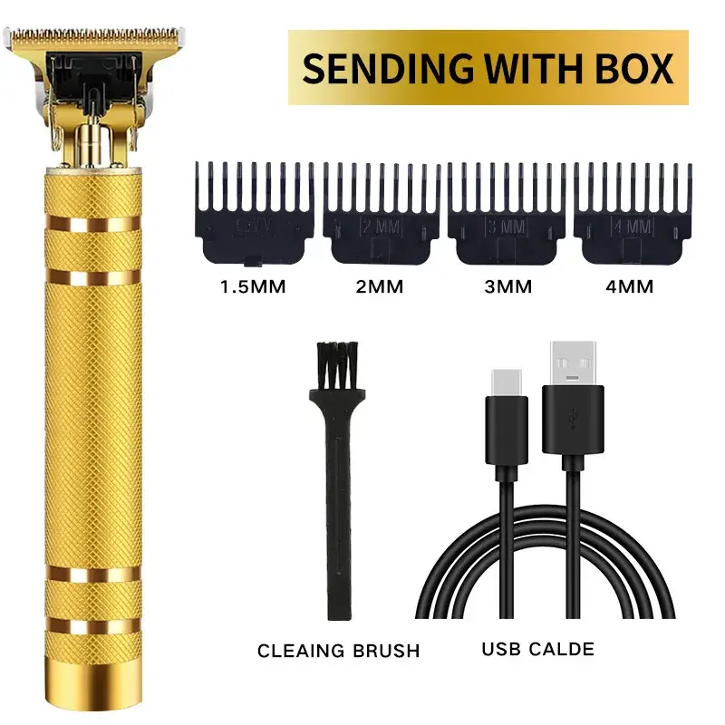 T9 Electric Hair Clipper with 3MM Blades & USB Cable - Image 29