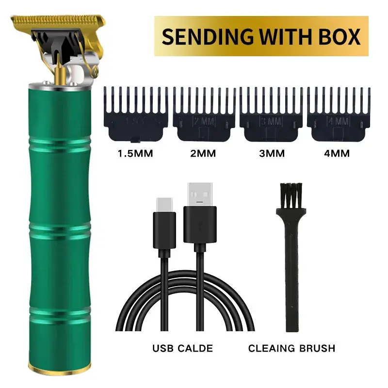 T9 Electric Hair Clipper with 3MM Blades & USB Cable - Image 31
