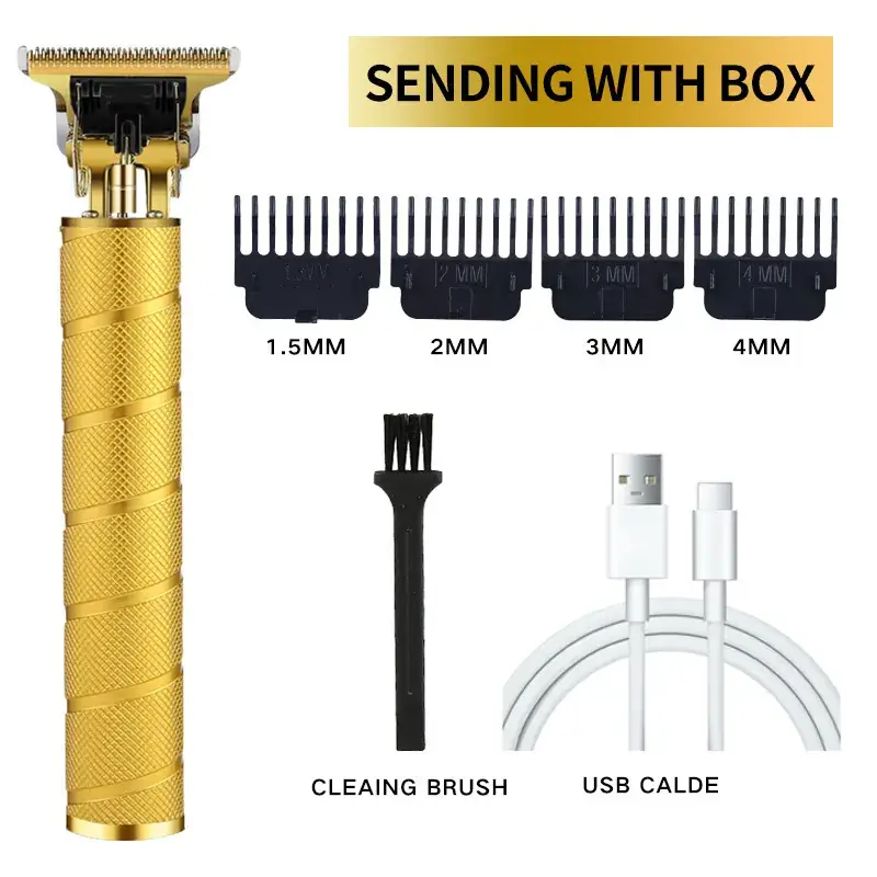 T9 Electric Hair Clipper with 3MM Blades & USB Cable - Image 32