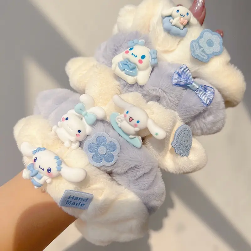 New Arrival: Soft Plush Hair Ring for Girls - Image 26