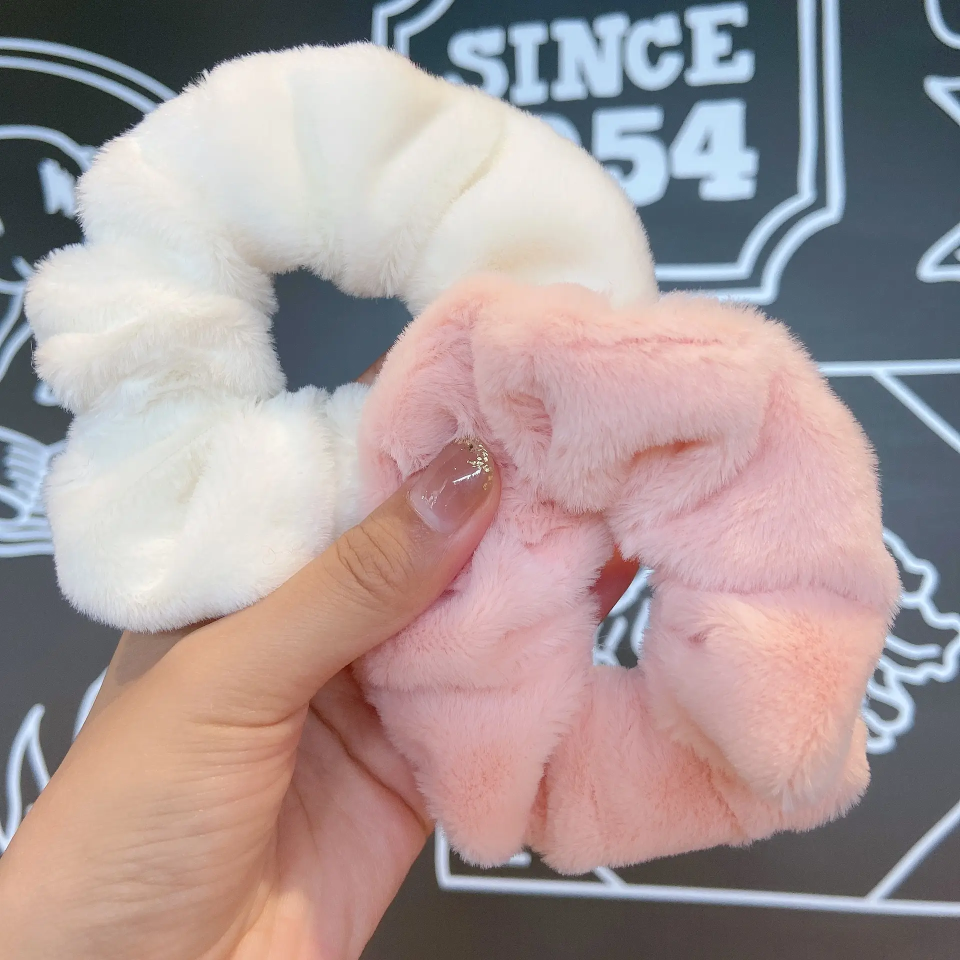 New Arrival: Soft Plush Hair Ring for Girls — feature 3