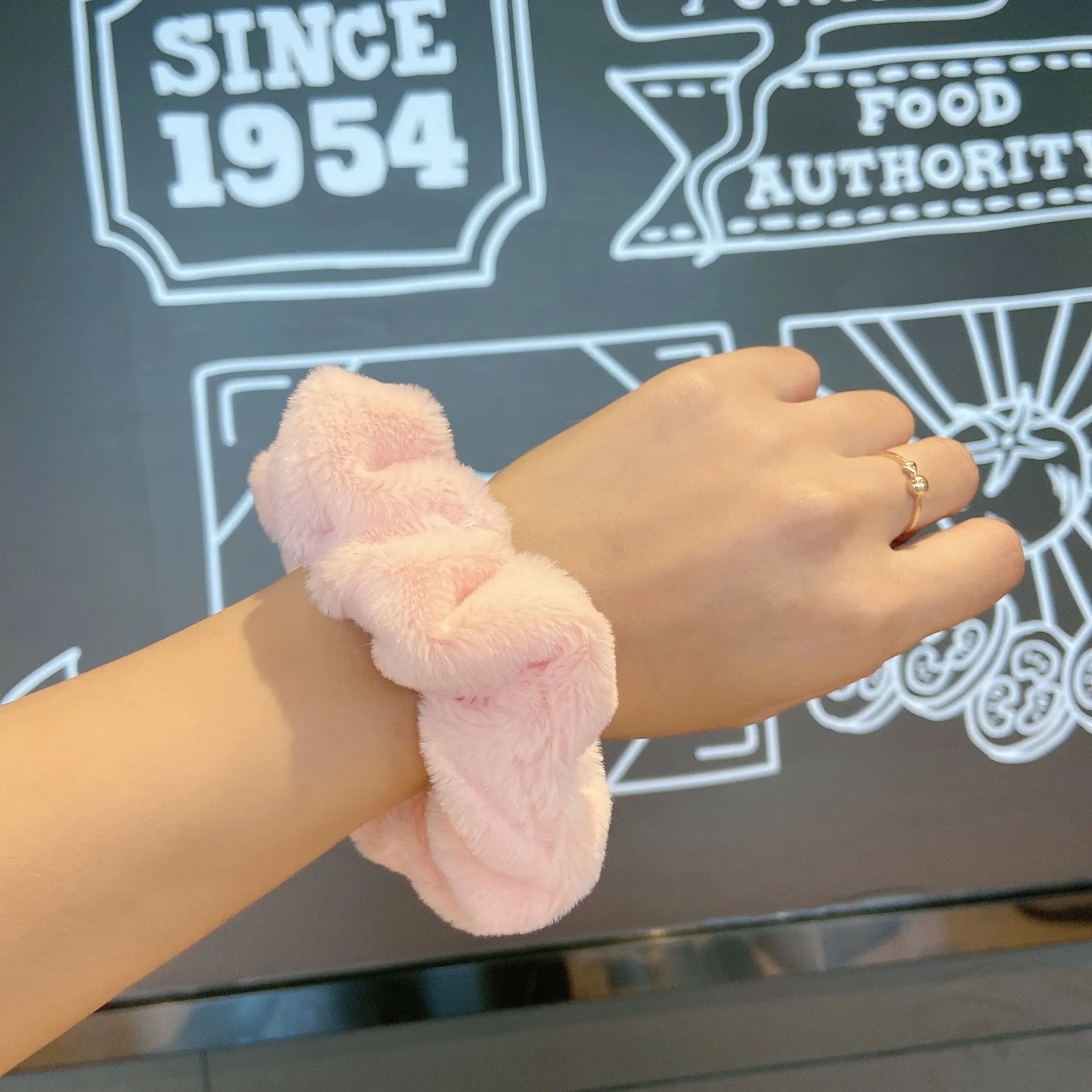 New Arrival: Soft Plush Hair Ring for Girls — feature 5