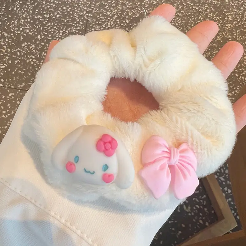 New Arrival: Soft Plush Hair Ring for Girls - Image 10