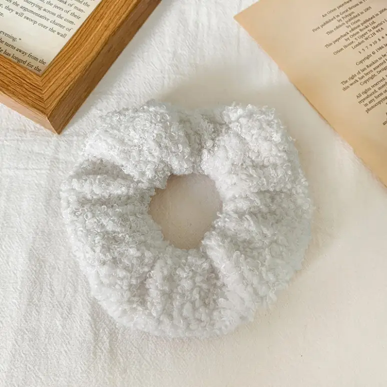 New Arrival: Soft Plush Hair Ring for Girls - Image 11