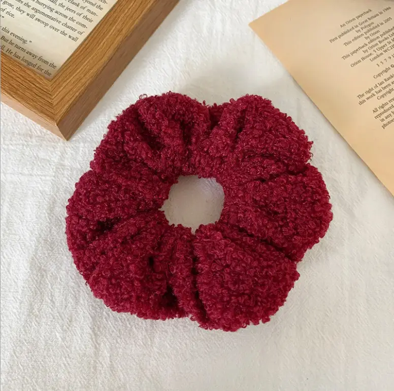 New Arrival: Soft Plush Hair Ring for Girls - Image 12