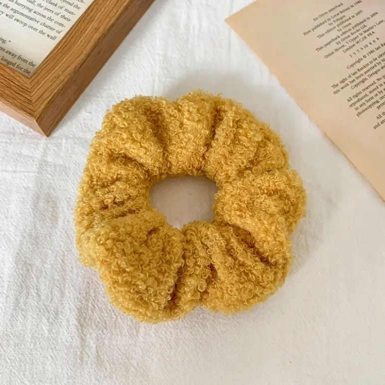 New Arrival: Soft Plush Hair Ring for Girls - Image 15