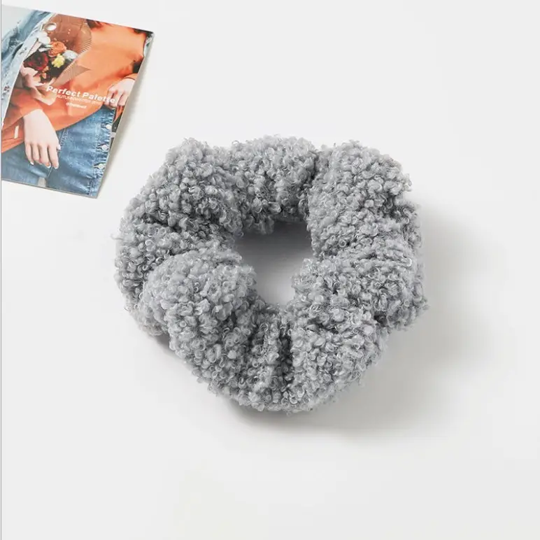 New Arrival: Soft Plush Hair Ring for Girls - Image 16