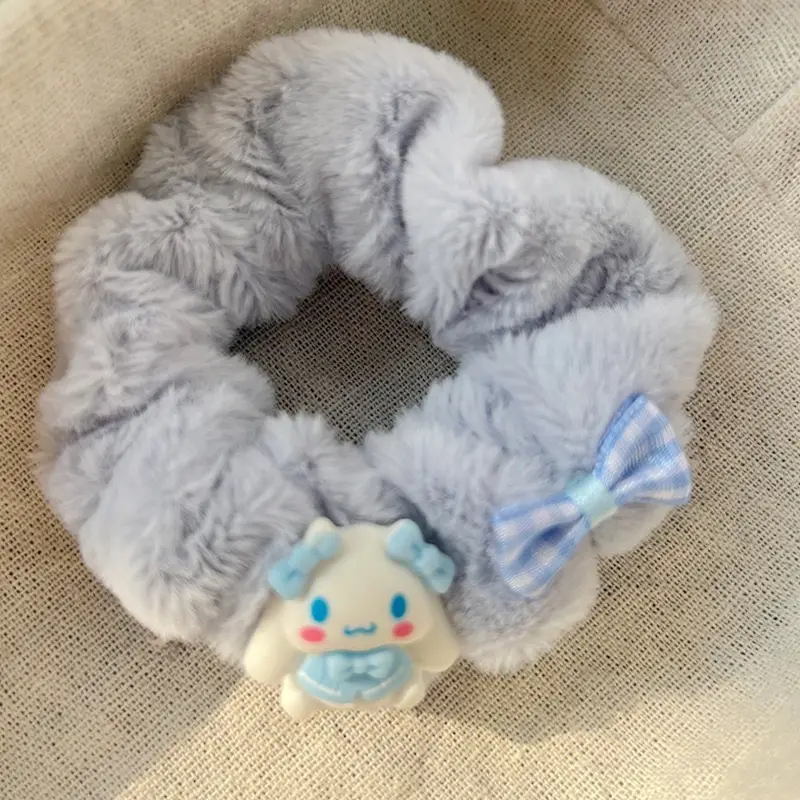New Arrival: Soft Plush Hair Ring for Girls - Image 3