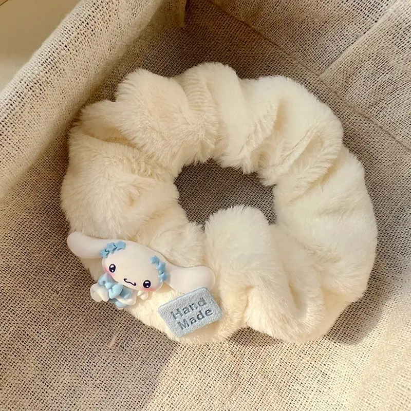 New Arrival: Soft Plush Hair Ring for Girls - Image 4