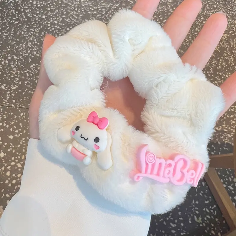 New Arrival: Soft Plush Hair Ring for Girls - Image 6