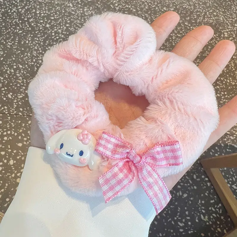 New Arrival: Soft Plush Hair Ring for Girls - Image 7