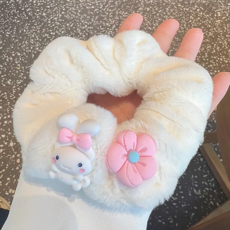 New Arrival: Soft Plush Hair Ring for Girls - Image 8