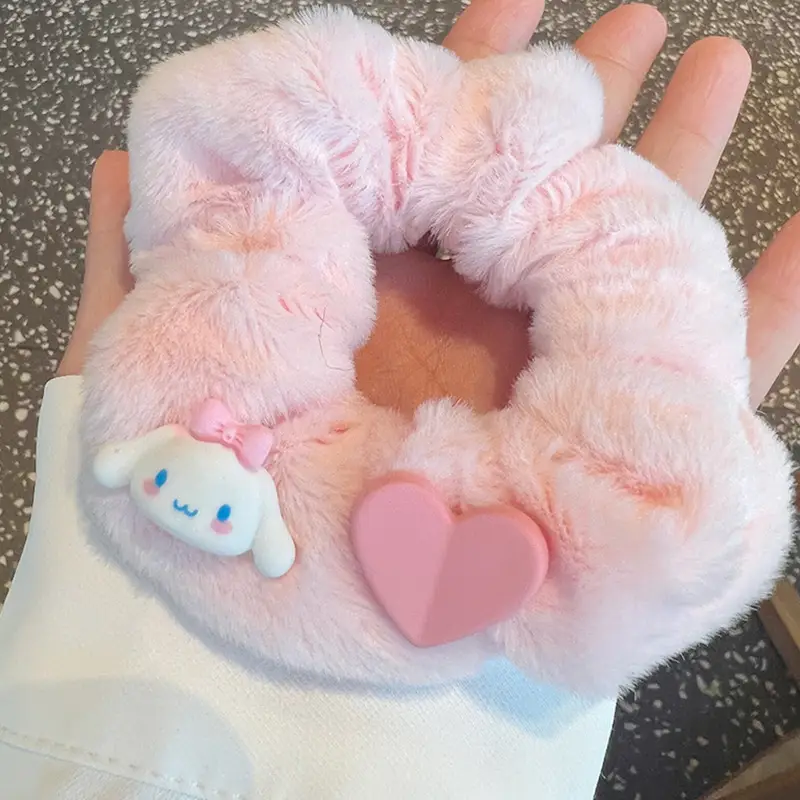 New Arrival: Soft Plush Hair Ring for Girls - Image 9