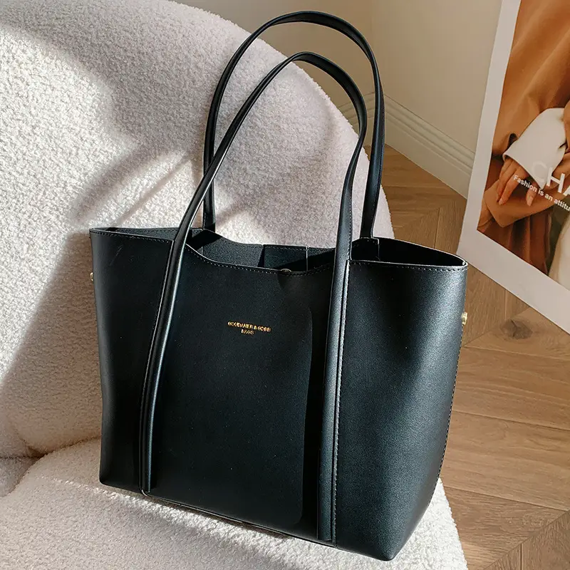 Meilade Women's Beige Large Tote Bag Autumn Winter 2026