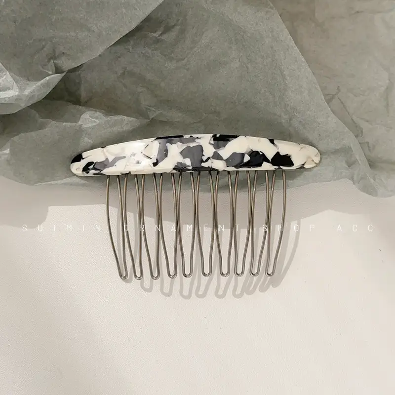 Acetate Hairpin with Cherry Design for Women