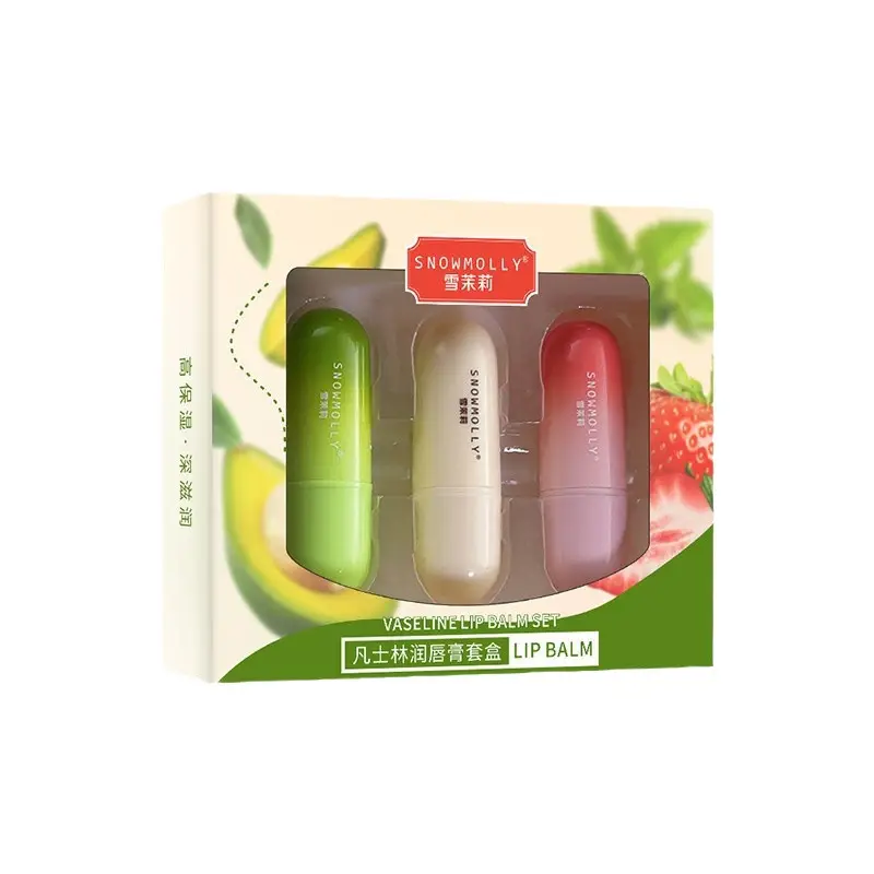 Gradient Lip Balm Set of 3 for Women - Image 7
