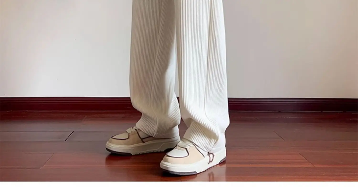 Khaki Fleece Lined Oversize Sweatpants for Boys Winter — feature 6