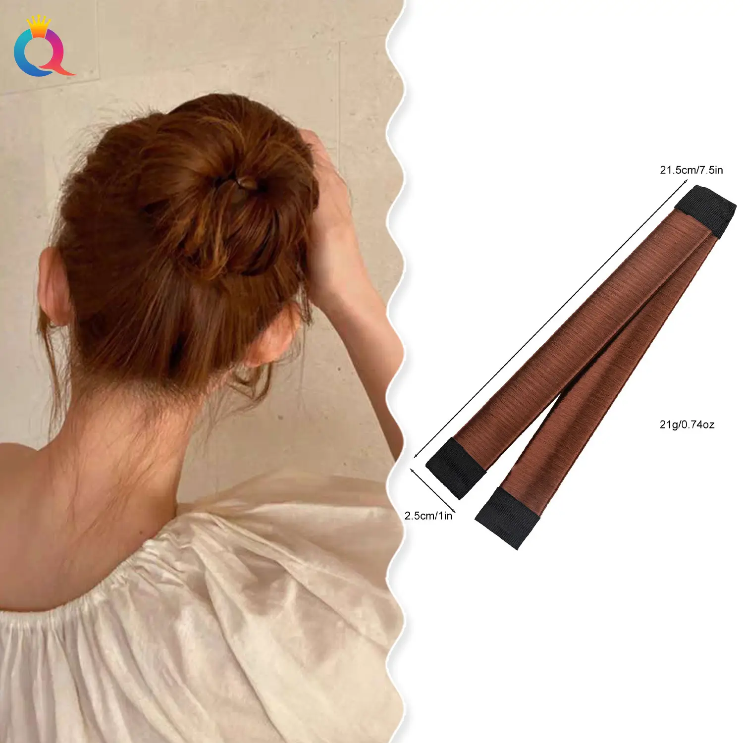 Cross-Country Hair Ring Holder for Women