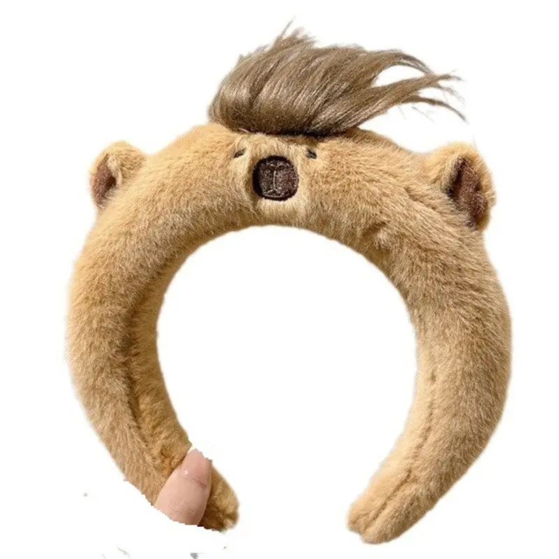 Plush Skull Top Headbands for Girls Women Autumn Winter - Image 13