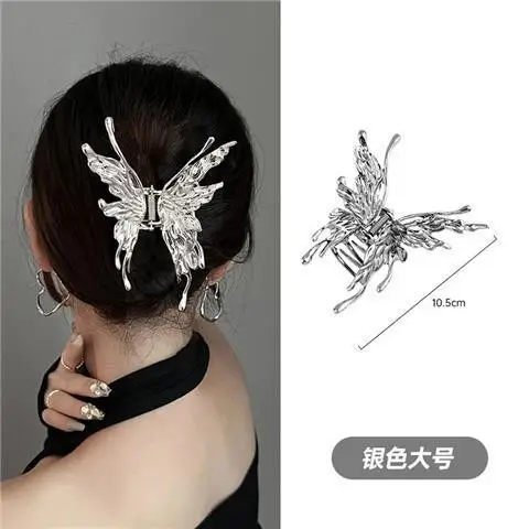 Feather Bow Hairpin with Pearl Earrings & Necklace - Image 7