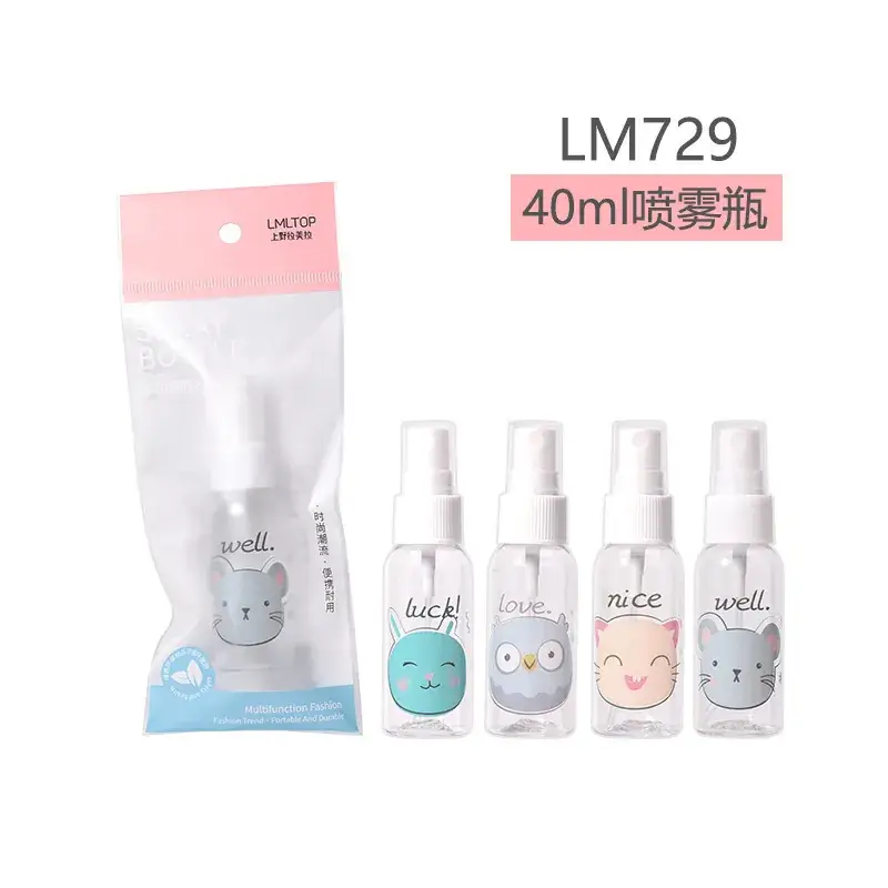 Cartoon Pet Spray Bottle Set 5ml Travel Refill - Image 2
