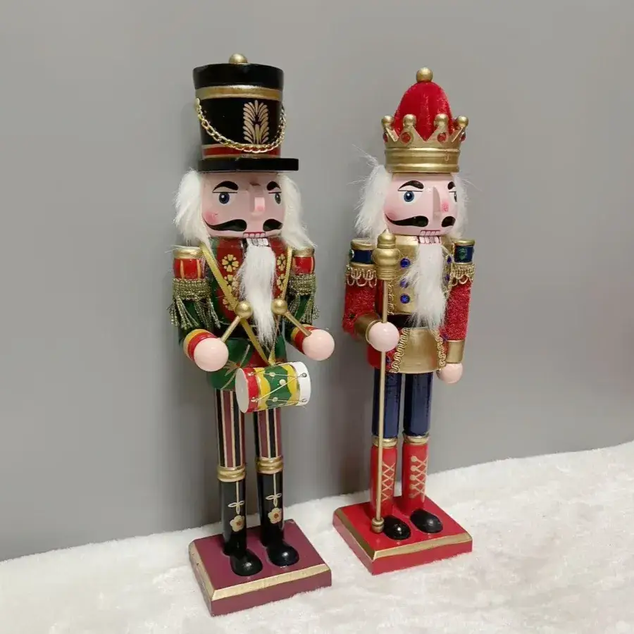 Wooden Nutcracker Christmas Decor for Home - Image 32