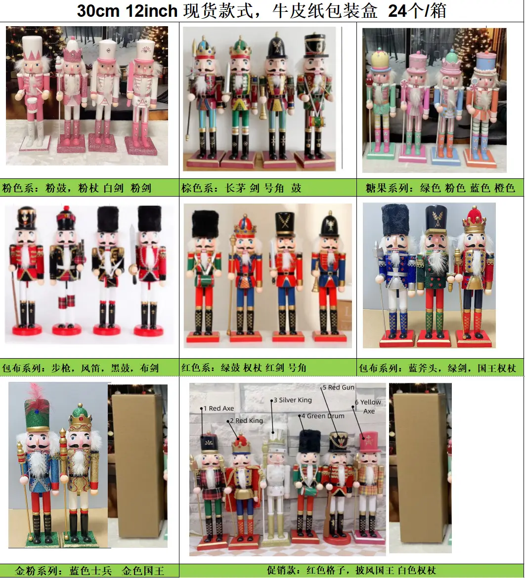 Wooden Nutcracker Christmas Decor for Home — feature 10