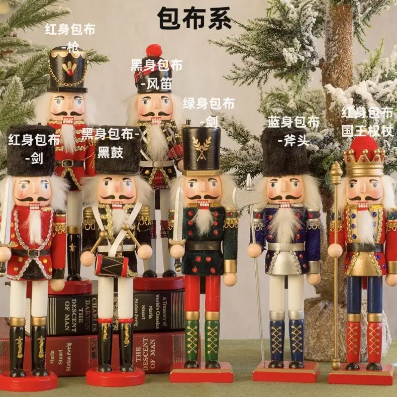 Wooden Nutcracker Christmas Decor for Home — feature 16