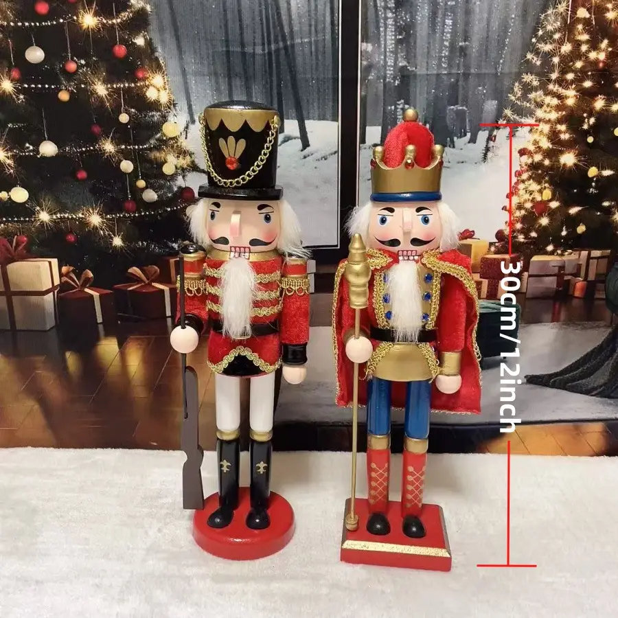 Wooden Nutcracker Christmas Decor for Home — feature 24