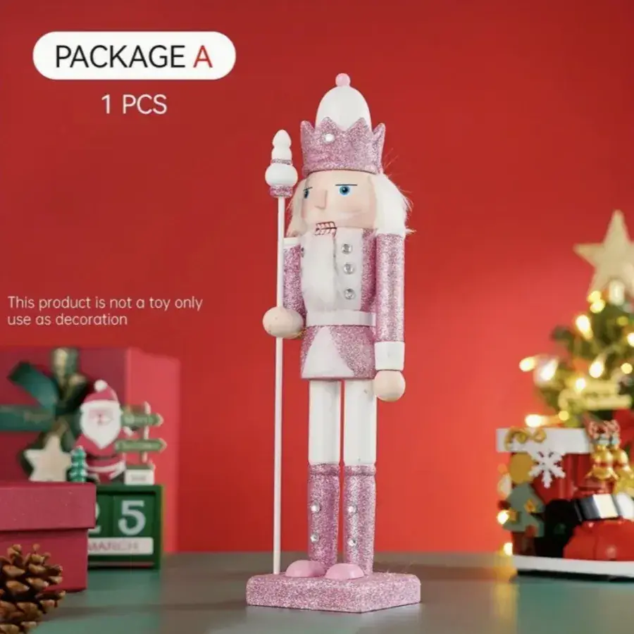 Wooden Nutcracker Christmas Decor for Home - Image 15