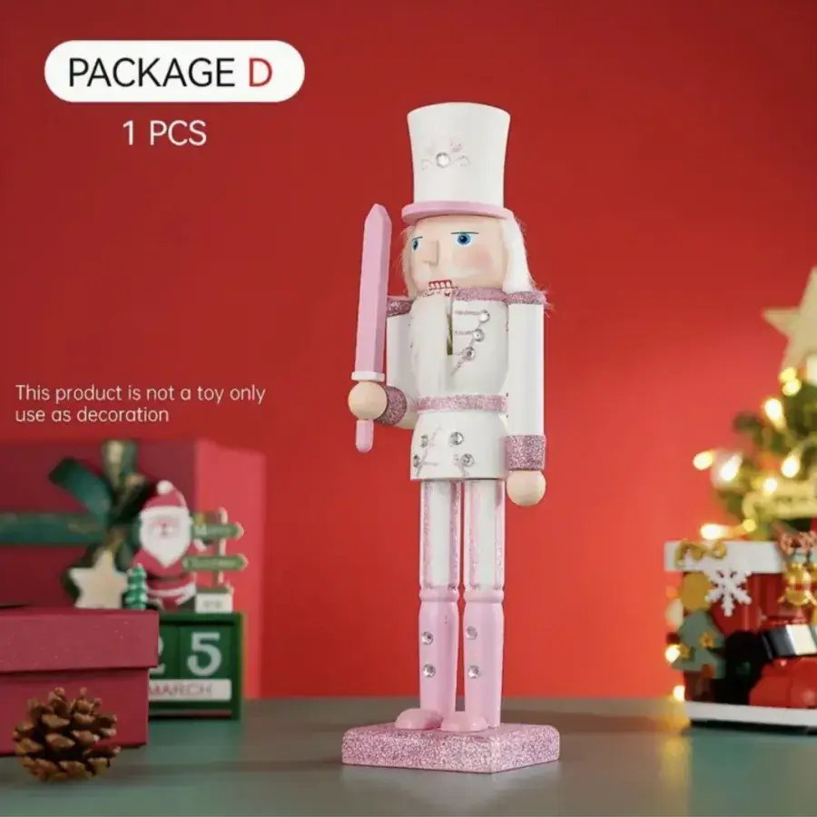 Wooden Nutcracker Christmas Decor for Home - Image 18