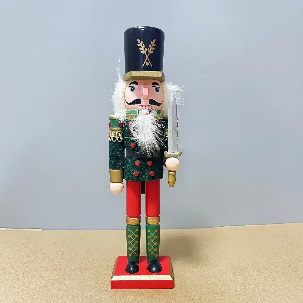 Wooden Nutcracker Christmas Decor for Home - Image 19