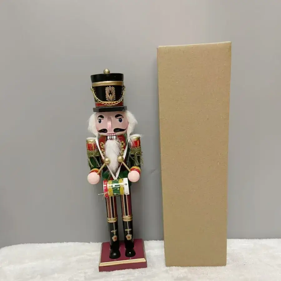 Wooden Nutcracker Christmas Decor for Home - Image 2