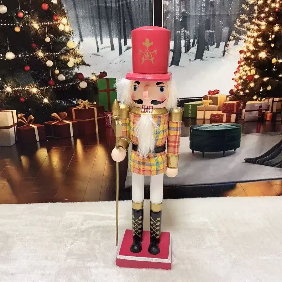 Wooden Nutcracker Christmas Decor for Home - Image 22