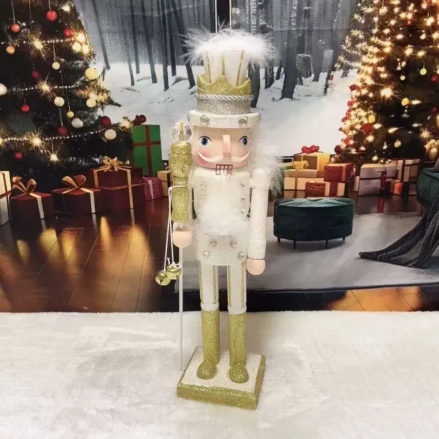 Wooden Nutcracker Christmas Decor for Home - Image 23