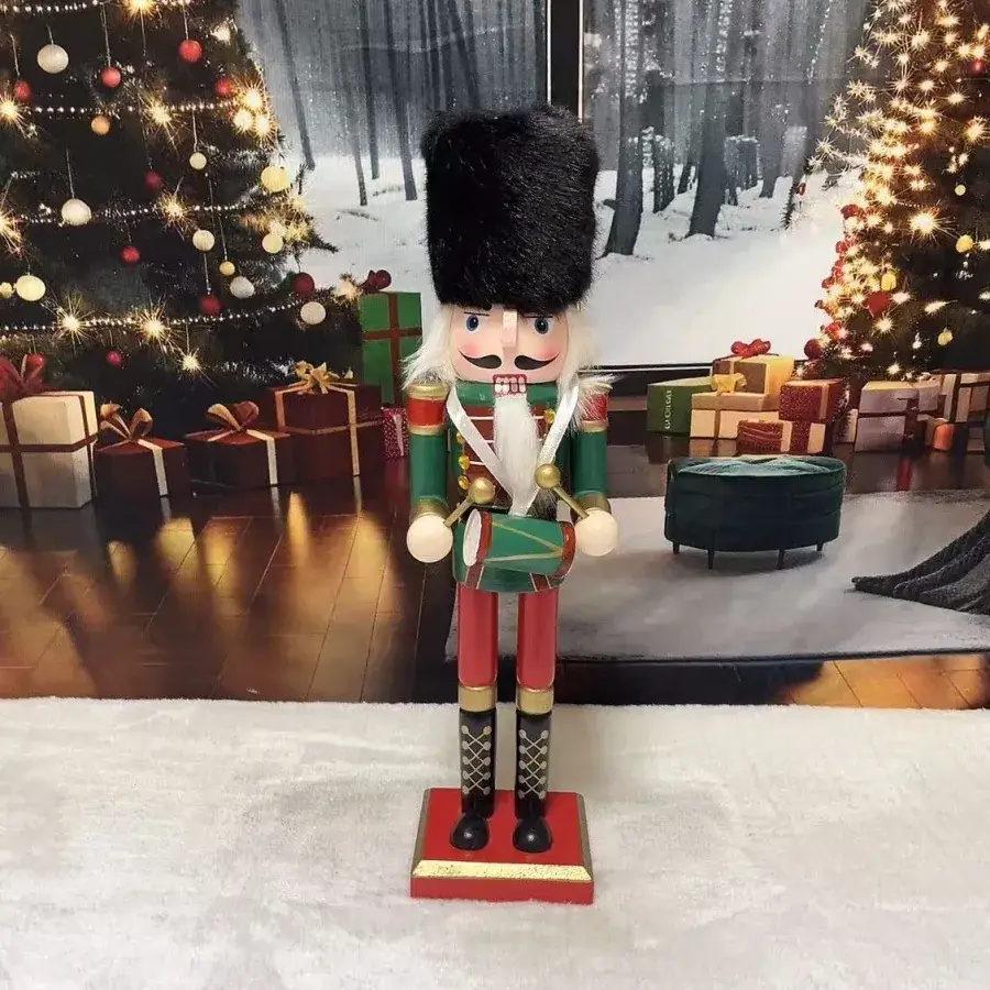 Wooden Nutcracker Christmas Decor for Home - Image 24