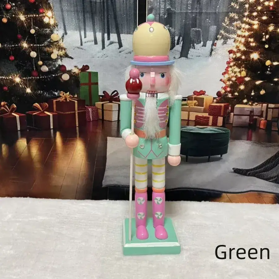Wooden Nutcracker Christmas Decor for Home - Image 27