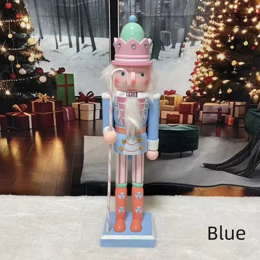 Wooden Nutcracker Christmas Decor for Home - Image 28