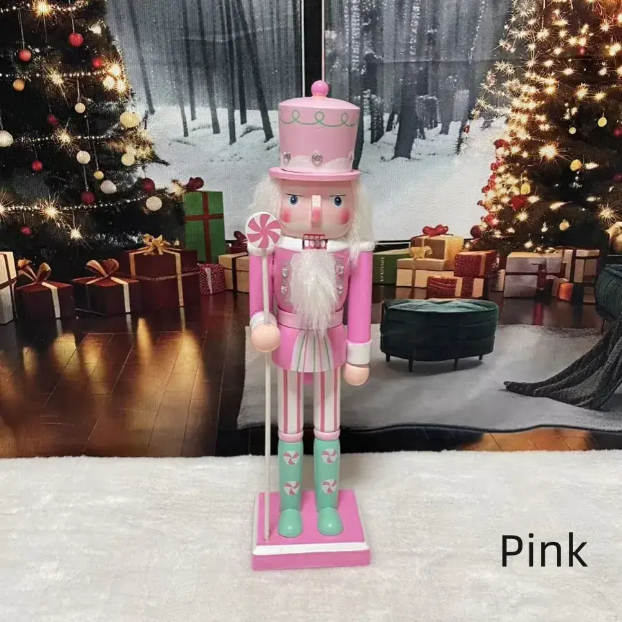 Wooden Nutcracker Christmas Decor for Home - Image 29