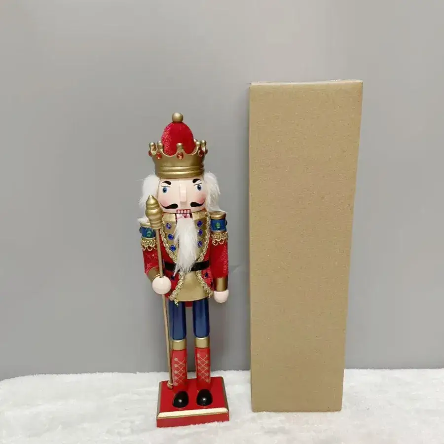 Wooden Nutcracker Christmas Decor for Home - Image 3