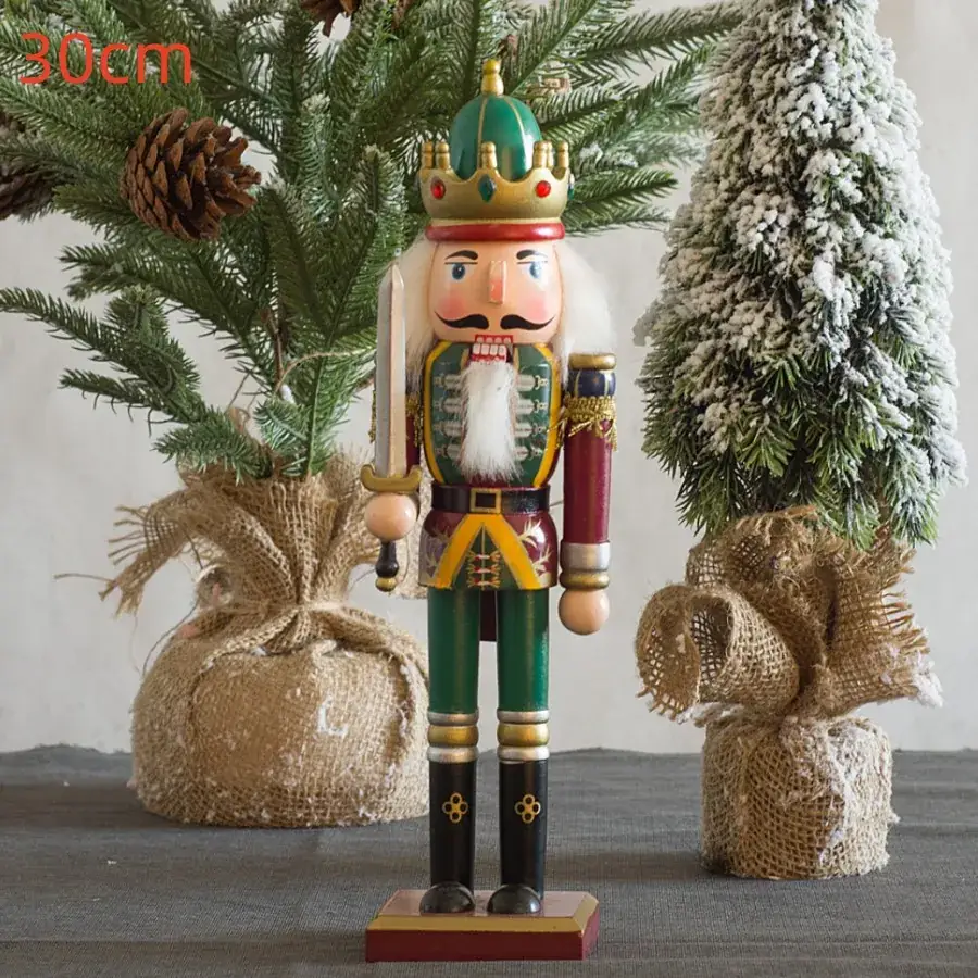 Wooden Nutcracker Christmas Decor for Home - Image 6