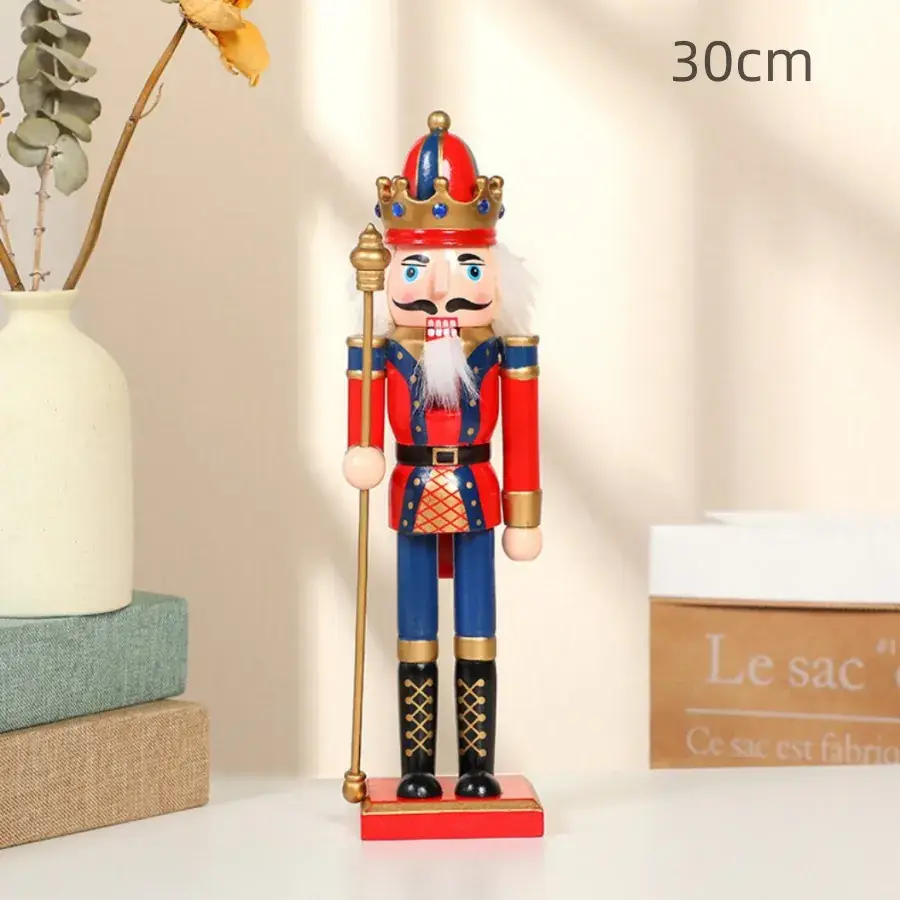 Wooden Nutcracker Christmas Decor for Home - Image 7